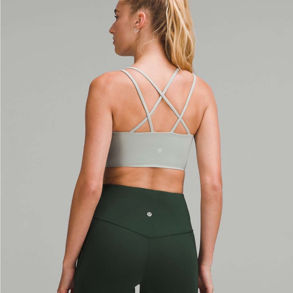 Lululemon Like a Cloud Ribbed Longline Bra - Picture 2 of 5